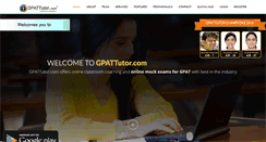 Desktop Screenshot of gpattutor.com