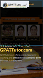 Mobile Screenshot of gpattutor.com